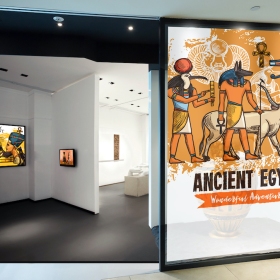 window facing screen In Exhibitions and Events window facing screen In Exhibitions and Events